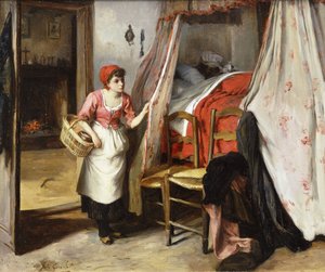 Caperucita Roja de Jules Girardet