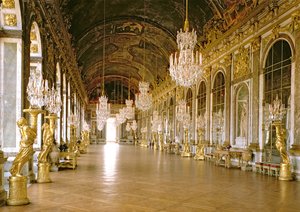 La Galerie des Glaces (Salón de los Espejos) 1678