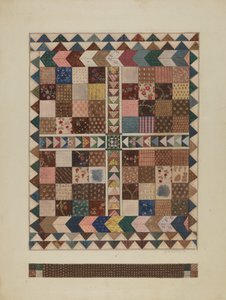 Colcha de retazos para cuna, 1935-1942 de Jules Lefevere