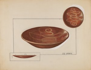 Plato de pastel de Jules Lefevere