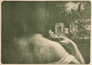 El cabello de Jules Leon Flandrin