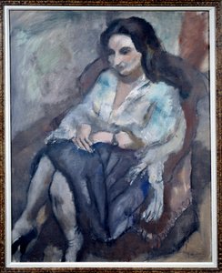 Retrato de Andrée de Jules Pascin