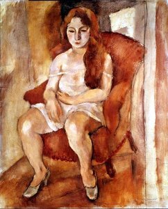 Mujer sentada