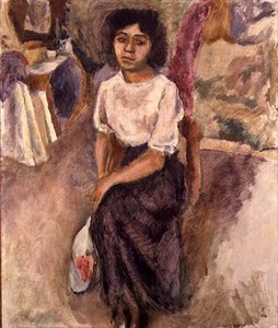 Mujer sentada, c.1915 de Jules Pascin