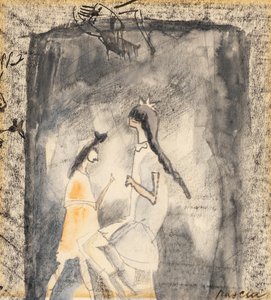 Dos Niñas de Jules Pascin