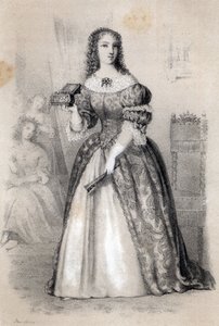 Retrato de Ana María de la Tremoille, princesa de los Ursinos (1642-1722) de Jules and Raunheim Hermann David
