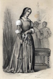 Retrato de Catalina Sforza (Caterina) de Jules and Raunheim Hermann David