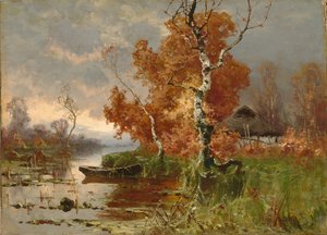 Tarde de otoño de Juli Julievich Klever
