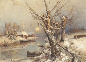 Sol de invierno, 1911 de Juli Julievich Klever