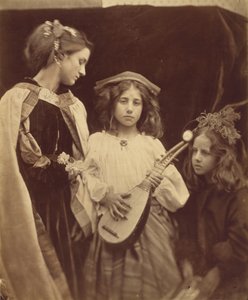 Un grupo de juglares,1867 (foto) de Julia Margaret Cameron