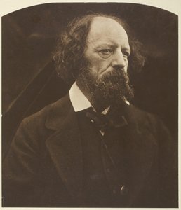 Alfred, Lord Tennyson, 1869, impreso 1875 de Julia Margaret Cameron