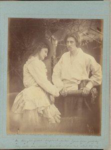 «Pensó en aquella mirada severa que Madre le dirigió ayer» de Julia Margaret Cameron