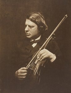 Herr Joseph Joachim, 1868, impreso en 1875 de Julia Margaret Cameron