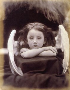 Espero (Rachel Gurney como un Ángel) de Julia Margaret Cameron
