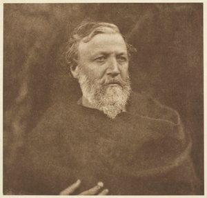 Robert Browning, 1865, impreso 1875 de Julia Margaret Cameron
