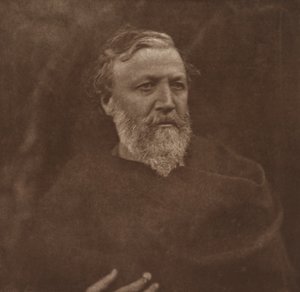 Robert Browning, mayo de 1865, impreso ca. 1902 de Julia Margaret Cameron