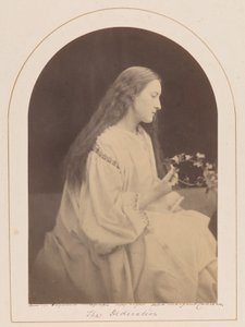 La dedicación [Hattie Campbell] de Julia Margaret Cameron