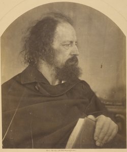 El Monje Sucio, Alfred Tennyson de Julia Margaret Cameron