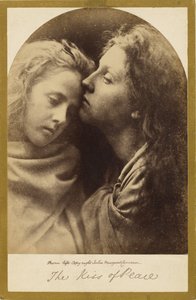 El beso de la paz de Julia Margaret Cameron