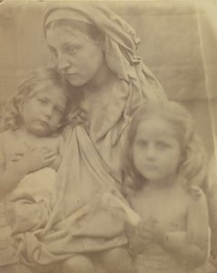 La Madonna Penserosa, 1864 de Julia Margaret Cameron