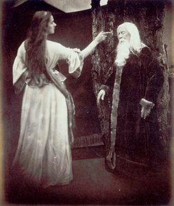 Vivien y Merlín