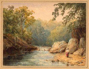 En el Emmet Burn, en el North Tyne de Julia Swinburne