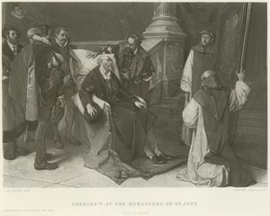 Carlos V en el Monasterio de San Justo