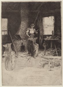 La herrería de Julian Alden Weir