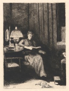 La lámpara de la tarde de Julian Alden Weir
