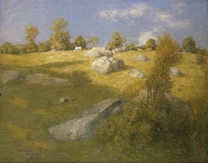 Pasto de montaña de Julian Alden Weir