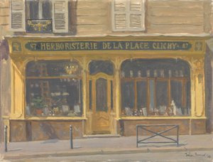 Herboristería de la Plaza Clichy, 2010 de Julian Barrow