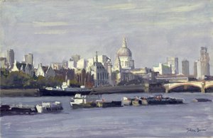 San Pablo desde Bankside de Julian Barrow