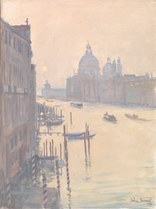 Amanecer desde el Puente de la Academia, 2009 de Julian Barrow