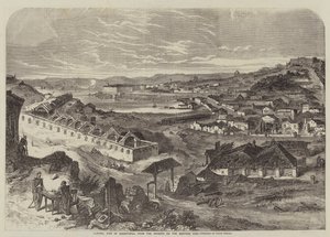 Vista general de Sebastopol, desde las alturas del lado occidental de Julian Portch