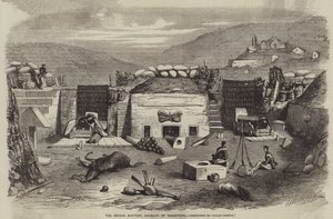 La batería del puente, puerto de Sebastopol de Julian Portch