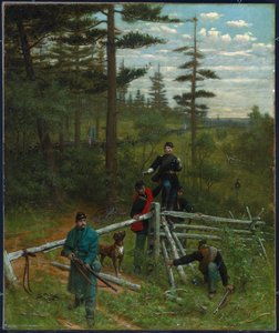 Vanguardia de la Unión, 1889 de Julian Scott