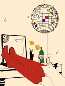 Noche disco con estilo de Juliana Kokolari