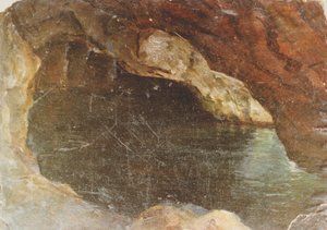 Estonio: "Cueva con agua"
