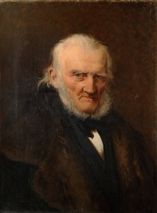 Retrato del artista August Hagen