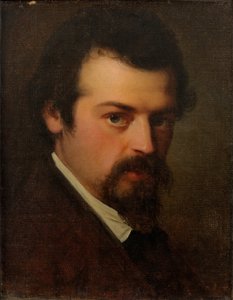 Retrato del artista Aleksander Hagen