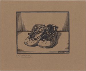 Un par de zapatos de Julie de Graag (signed by artist)