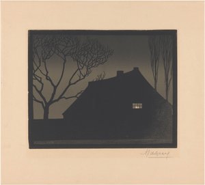 Noche de invierno de Julie de Graag (signed by artist)
