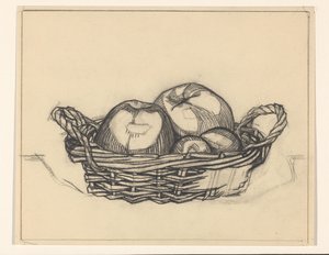 Cesta de manzanas de Julie de Graag