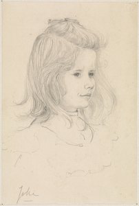 Retrato de una chica de la broma de Julie de Graag