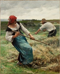 Los segadores, 1888 de Julien Dupre