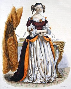 Retrato de Madame de Sevigne de Julien Leopold (after) Boilly