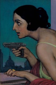 Mujer con Pistola, 1925