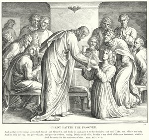 Cristo come la Pascua de Julius (after) Schnorr von Carolsfeld
