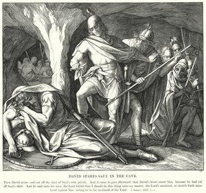 David Perdona a Saúl en la Cueva
