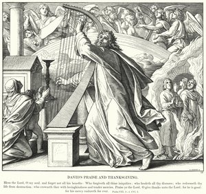 La Alabanza y Acción de Gracias de David de Julius (after) Schnorr von Carolsfeld